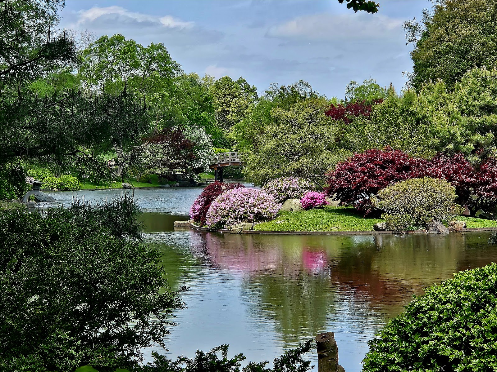 Formal parterre beds at the Missouri Botanical Garden, St. Louis Missouri