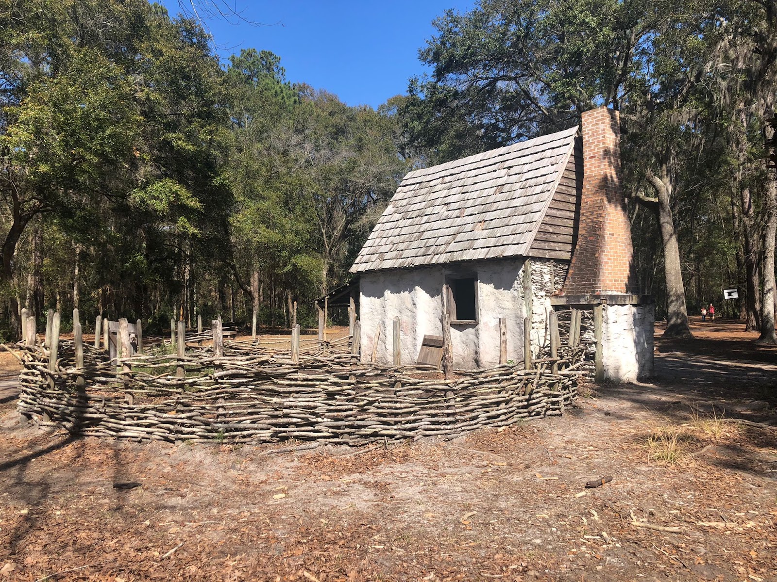 Colonial tabby ruins at Wormsloe Historic Site, the oldest standing structure in Georgia