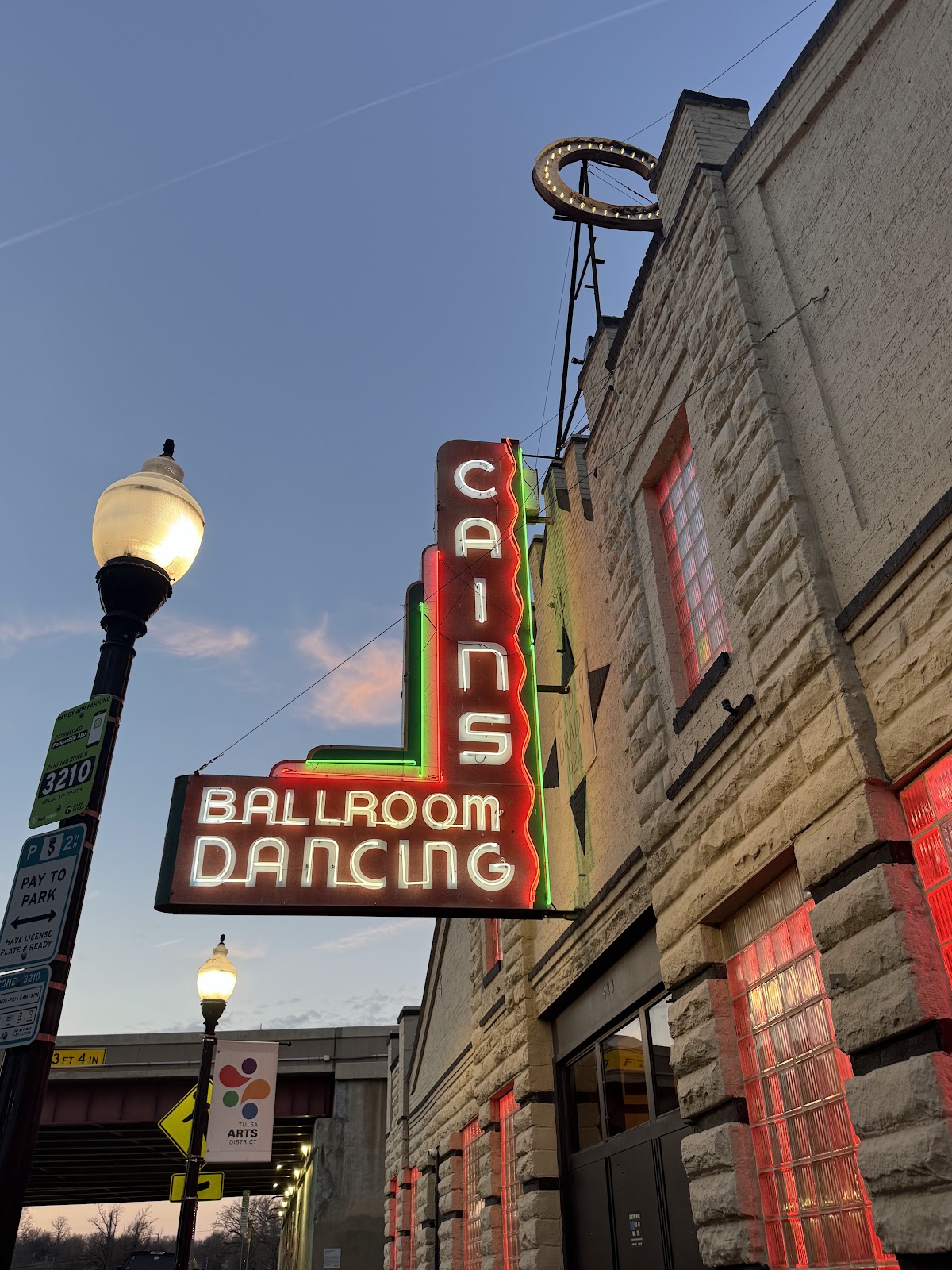 Historic stage at Cain's Ballroom, Tulsa Oklahoma