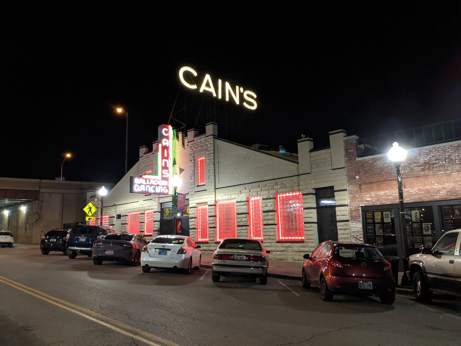 Art Deco and terracotta architecture in downtown Tulsa in raking low light