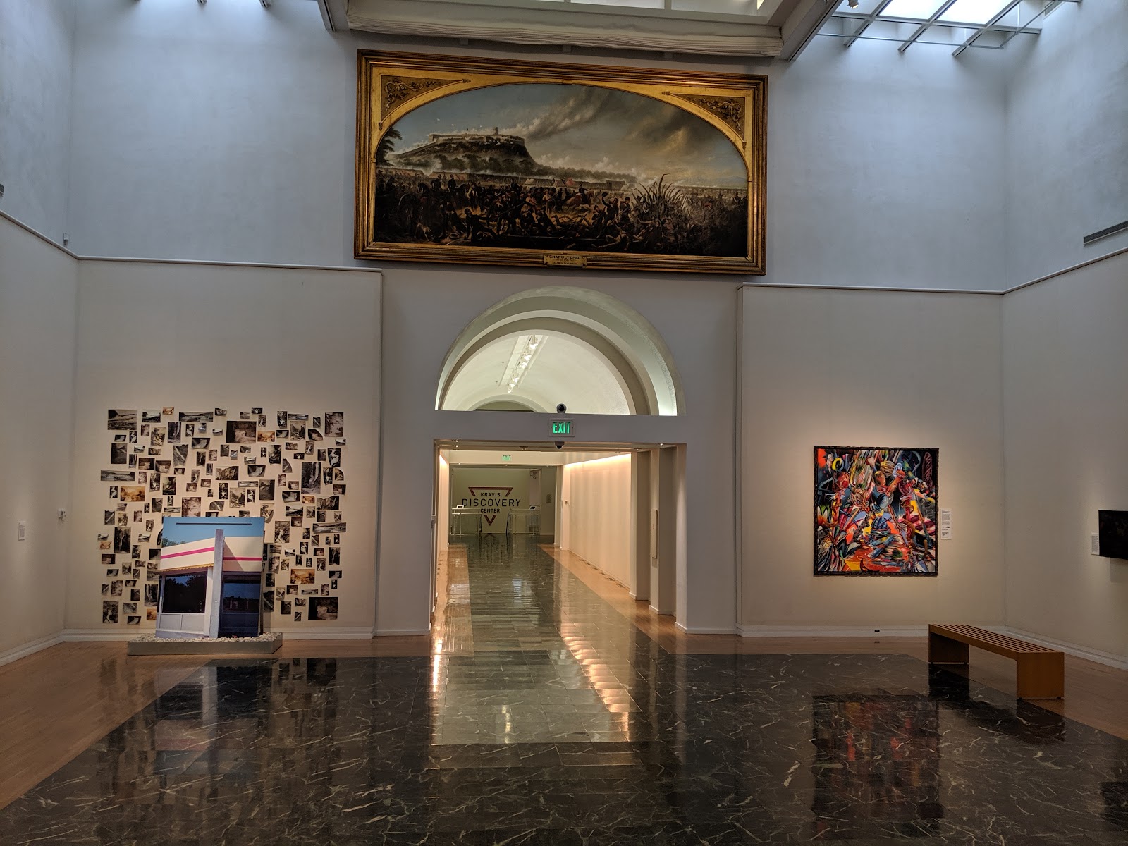 Formal themed garden planting and paths at the Gilcrease Museum, Tulsa Oklahoma