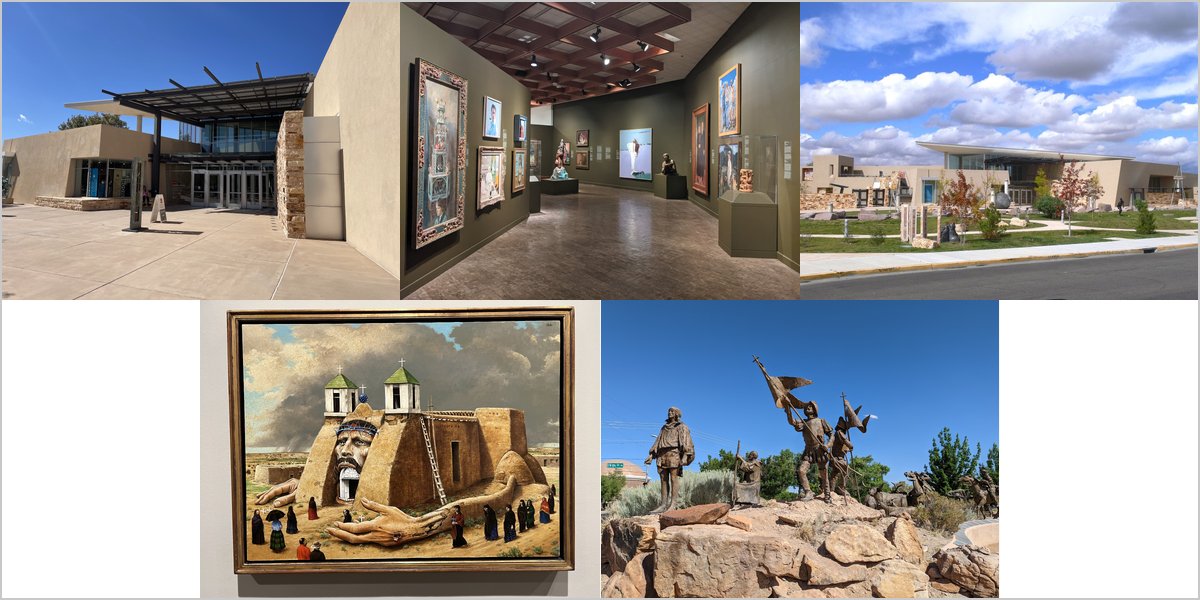 The Albuquerque Museum: From Modern Glass to Old Town Adobe