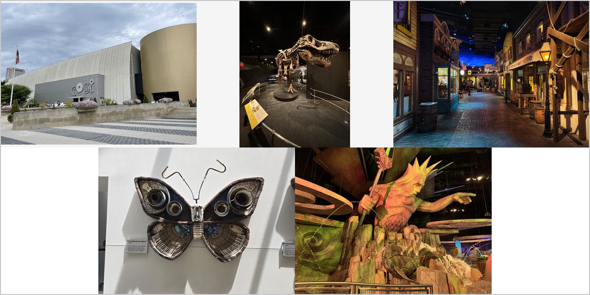 The COSI Columbus Wedding Venue Collage