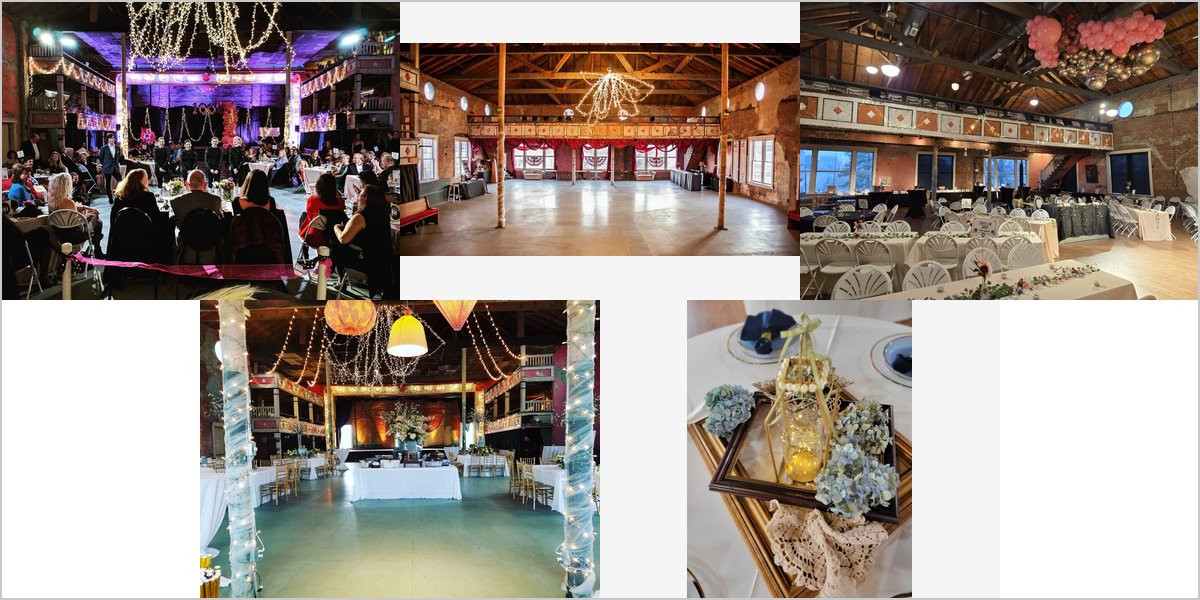 The Crystal Ballroom Wedding Venue Collage