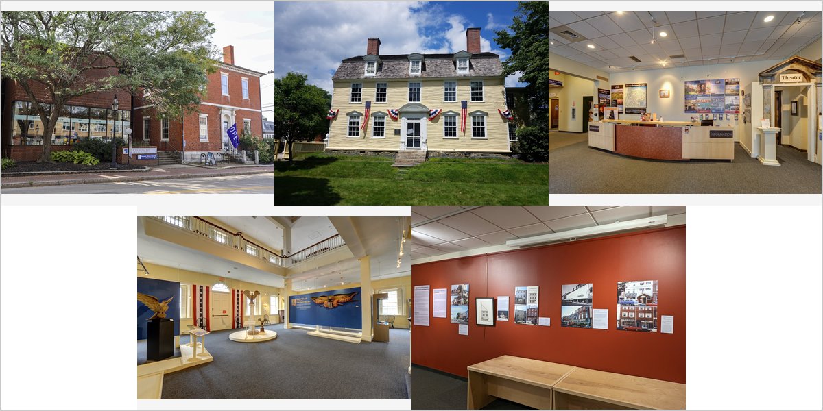 The Discover Portsmouth Center Wedding Venue Collage