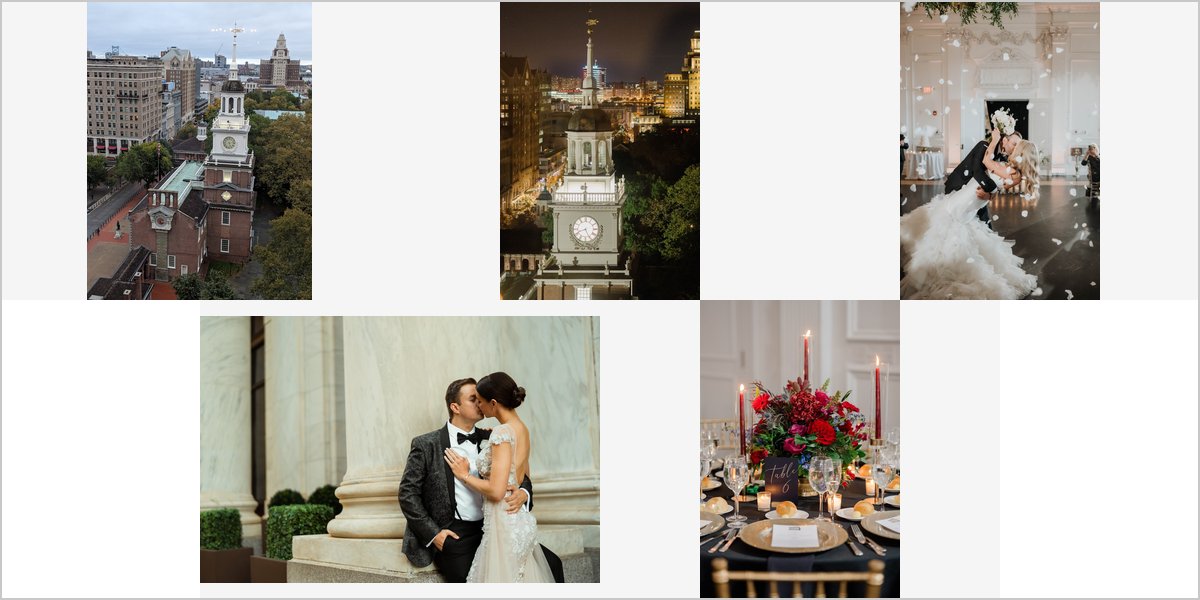 The Downtown Club Wedding Venue Collage