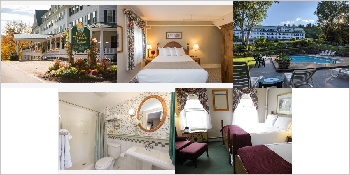 The Eagle Mountain House Wedding Venue Collage