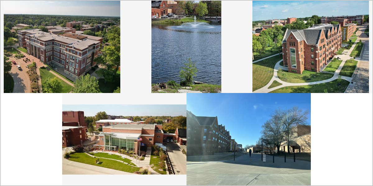 The Emporia State University Wedding Venue Collage