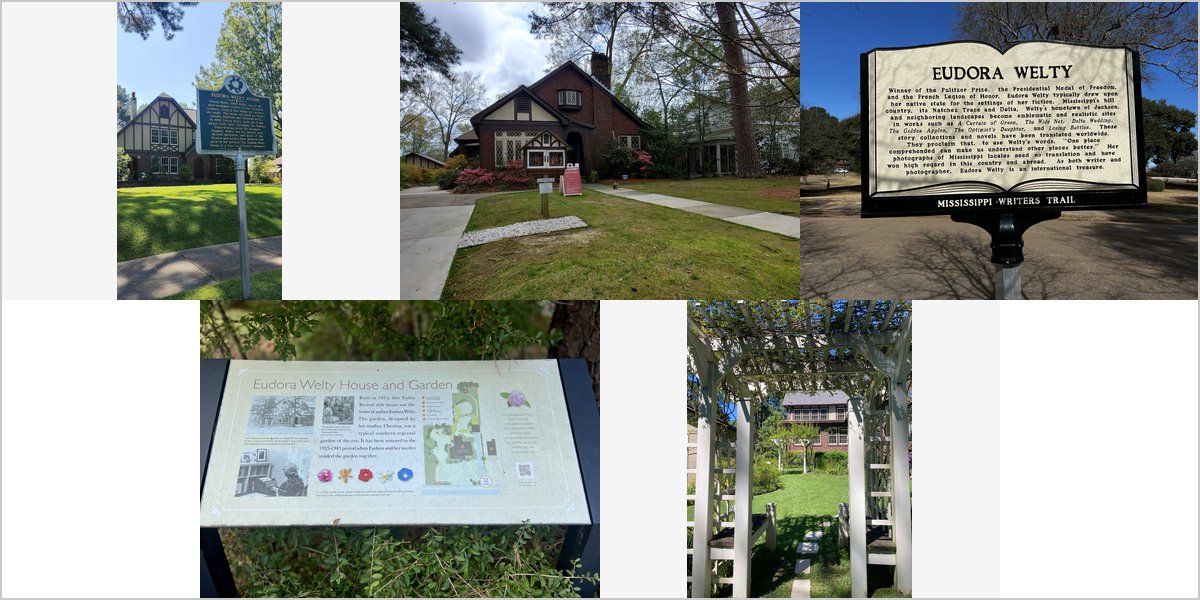 The Eudora Welty House Wedding Venue Collage