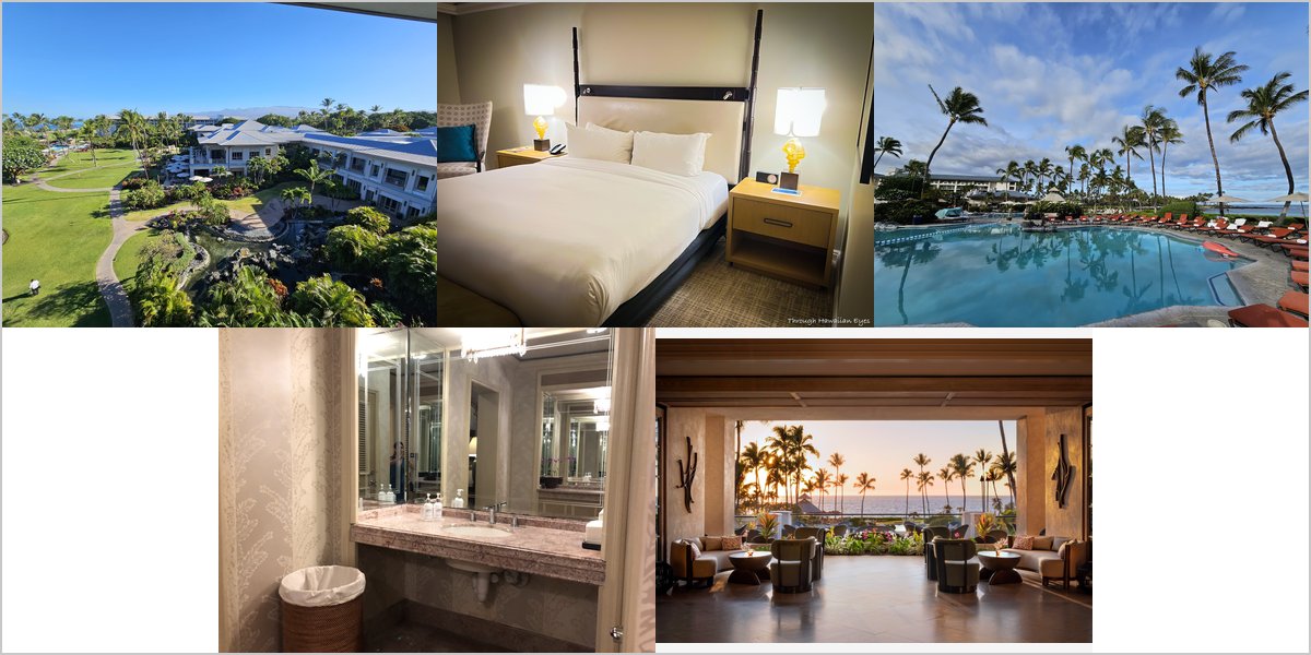 The Fairmont Orchid Wedding Venue Collage