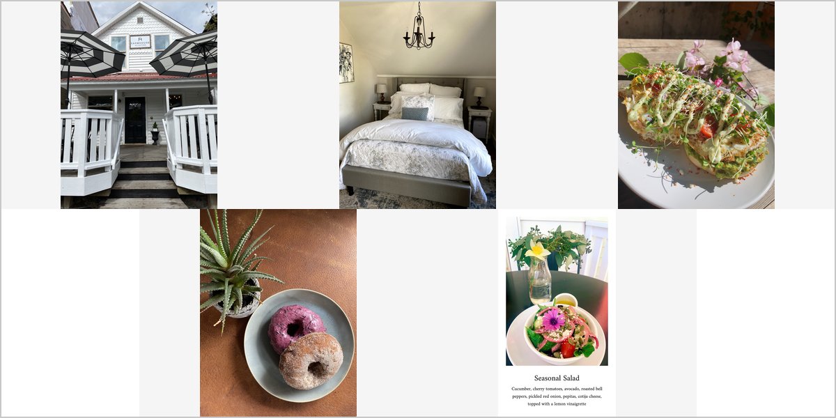 The Farmhouse Inn Wedding Venue Collage
