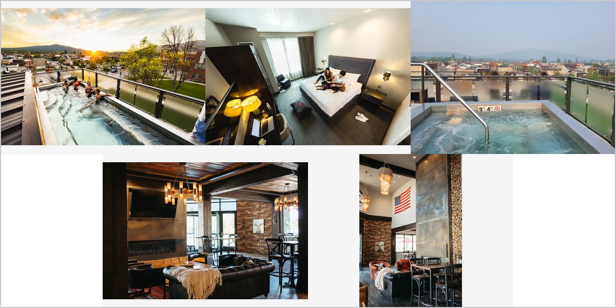 The Firebrand Hotel Wedding Venue Collage