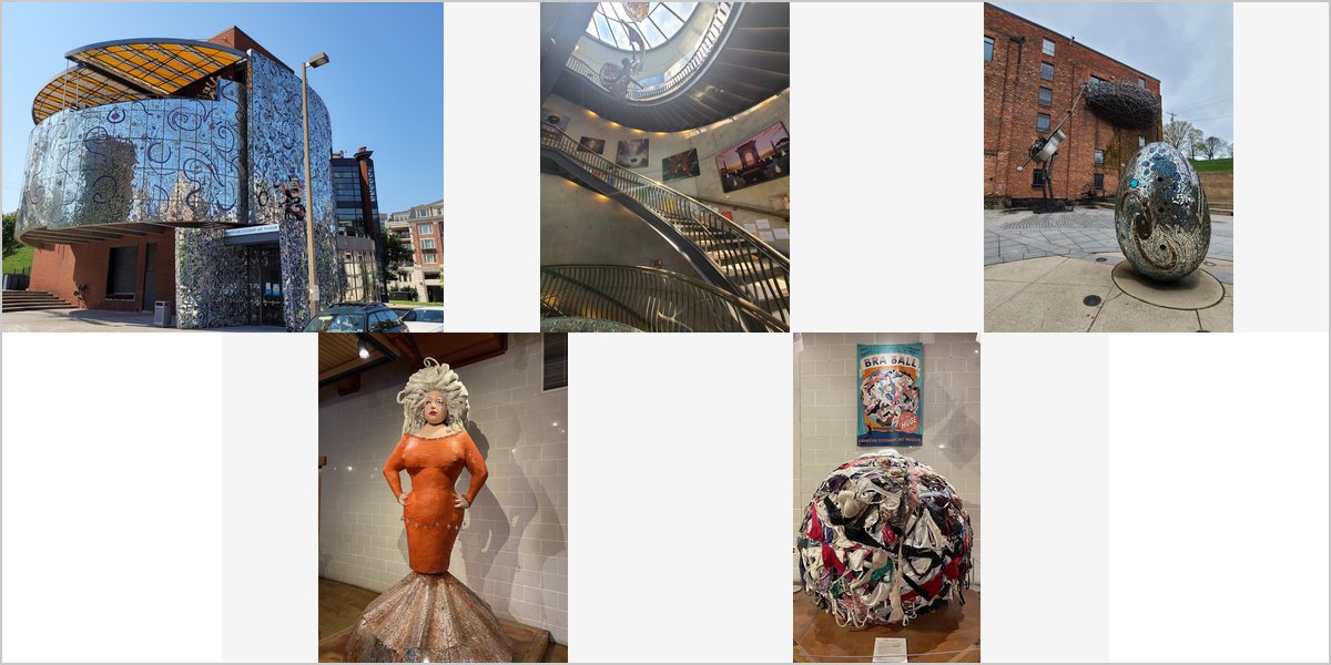 The American Visionary Art Museum Wedding Venue Collage