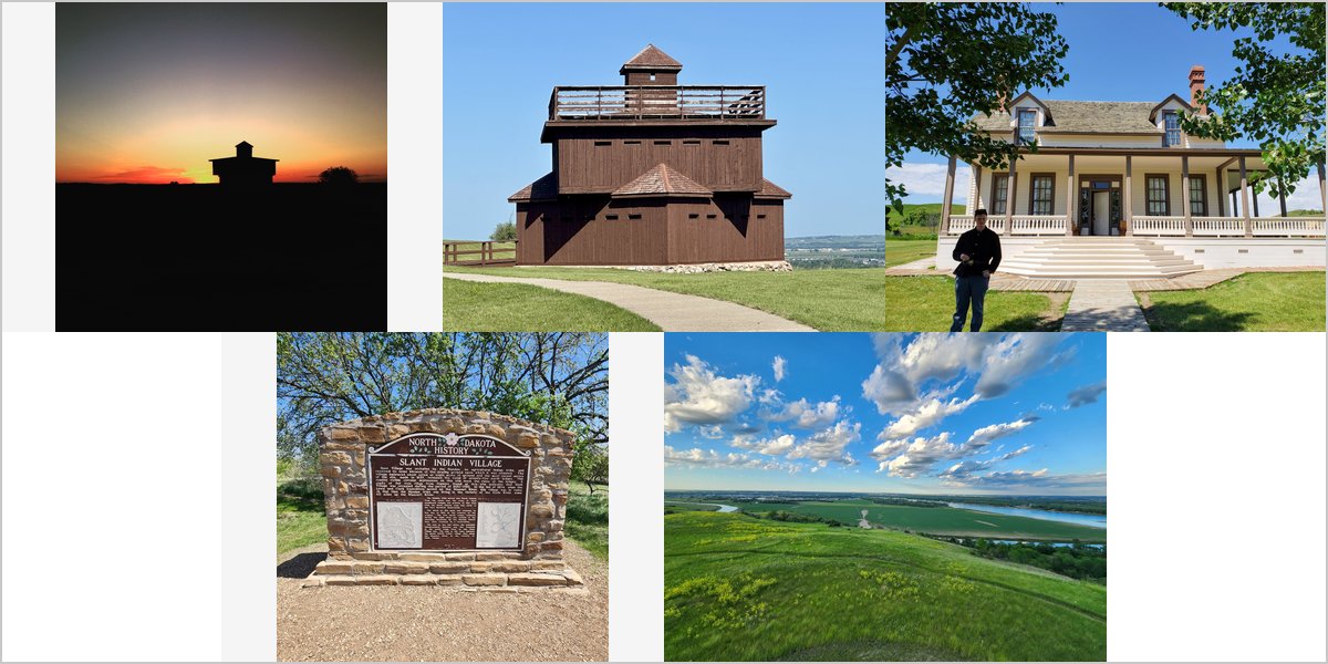 The Fort Abraham Lincoln State Park Wedding Venue Collage