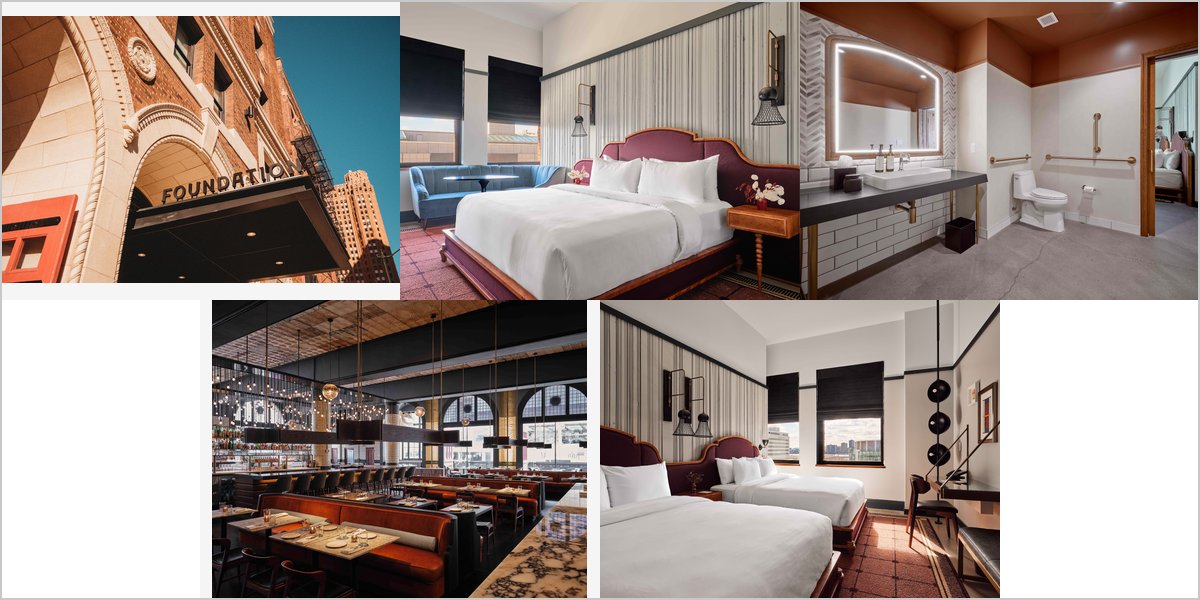 The Foundation Hotel Wedding Venue Collage