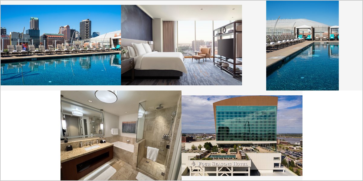 The Four Seasons St. Louis Wedding Venue Collage