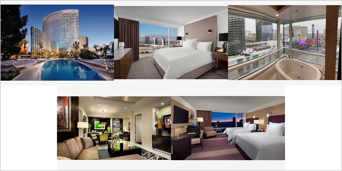 The Aria Wedding Venue Collage