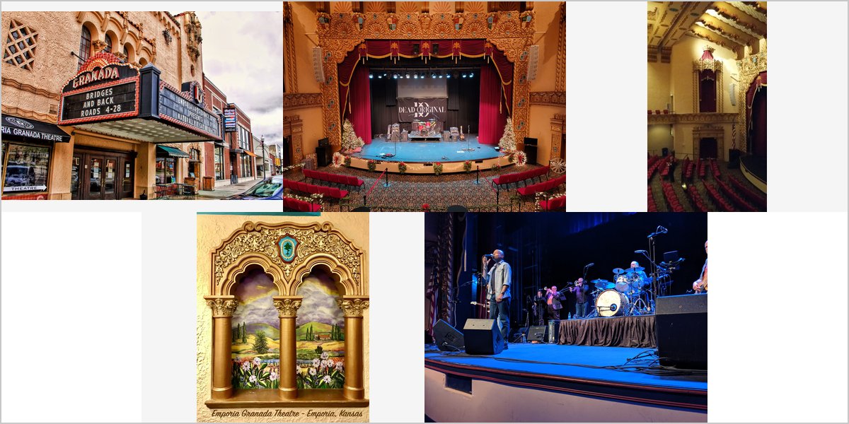 The Granada Theatre Wedding Venue Collage