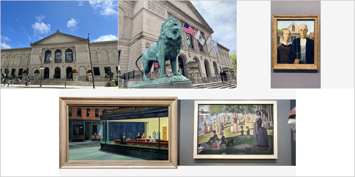The Art Institute of Chicago Wedding Venue Collage
