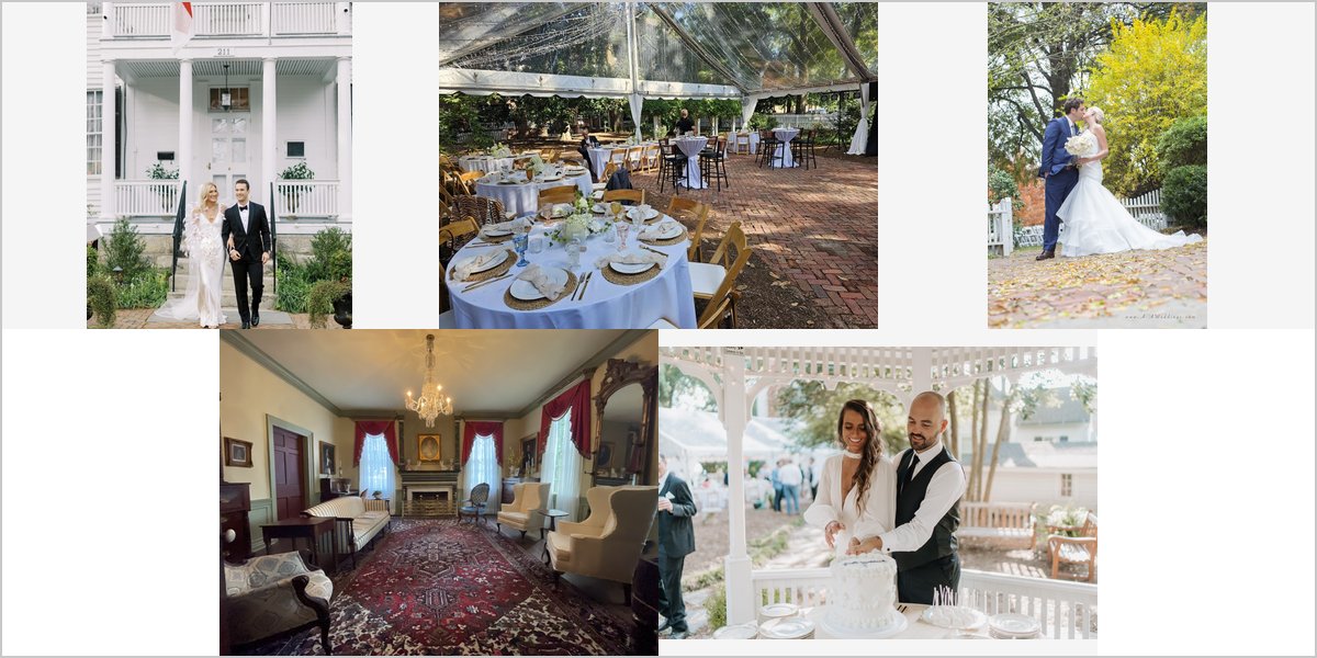 The Haywood Hall Wedding Venue Collage