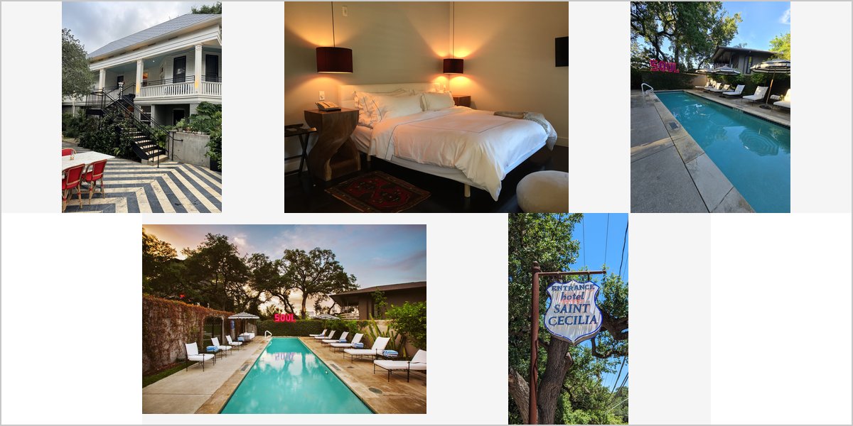 The Hotel Saint Cecilia Wedding Venue Collage