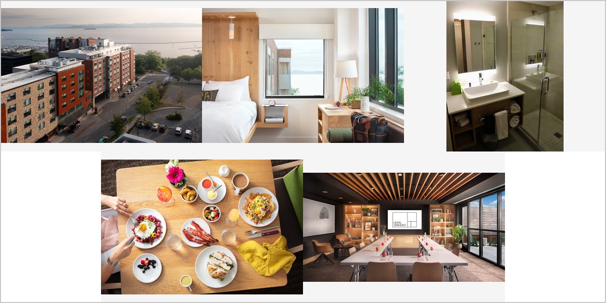 The Hotel Vermont Wedding Venue Collage