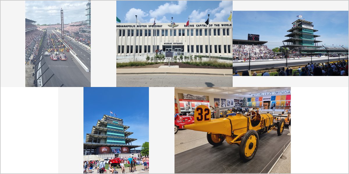 The Indianapolis Motor Speedway Wedding Venue Collage