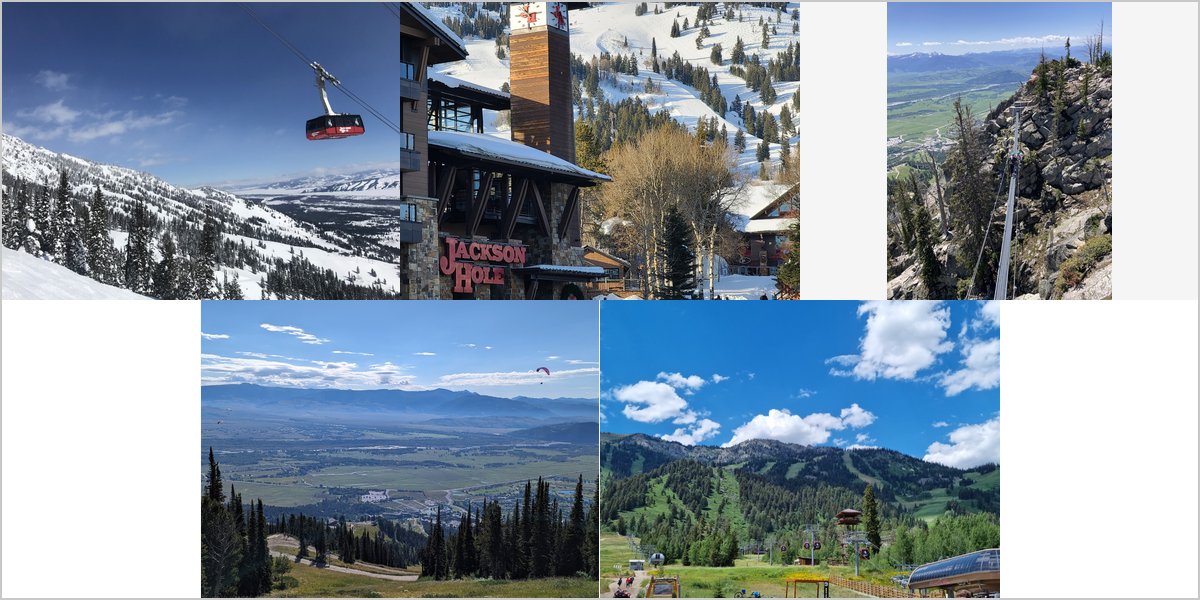 The Jackson Hole Mountain Resort Wedding Venue Collage