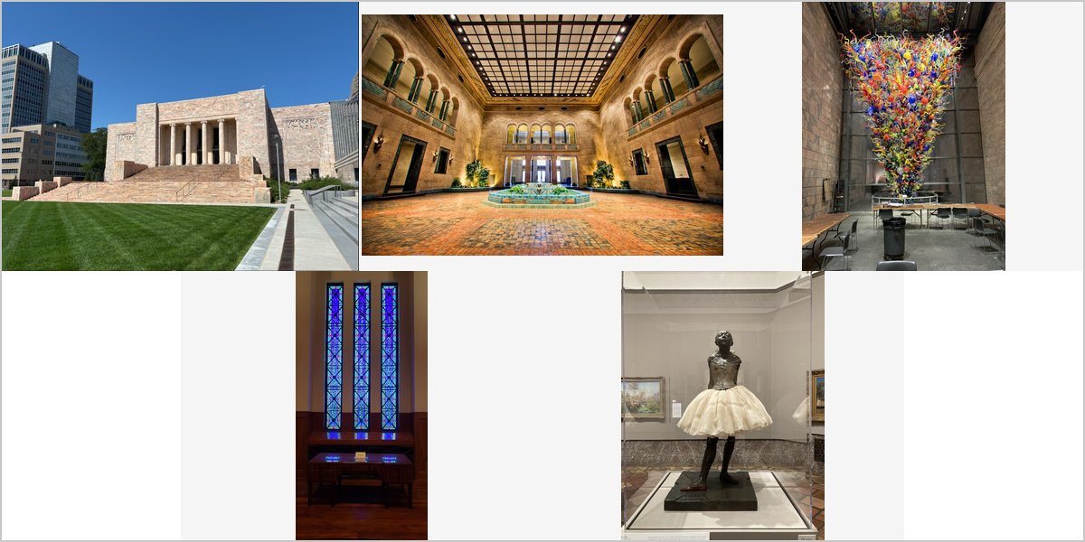 The Joslyn Art Museum Wedding Venue Collage