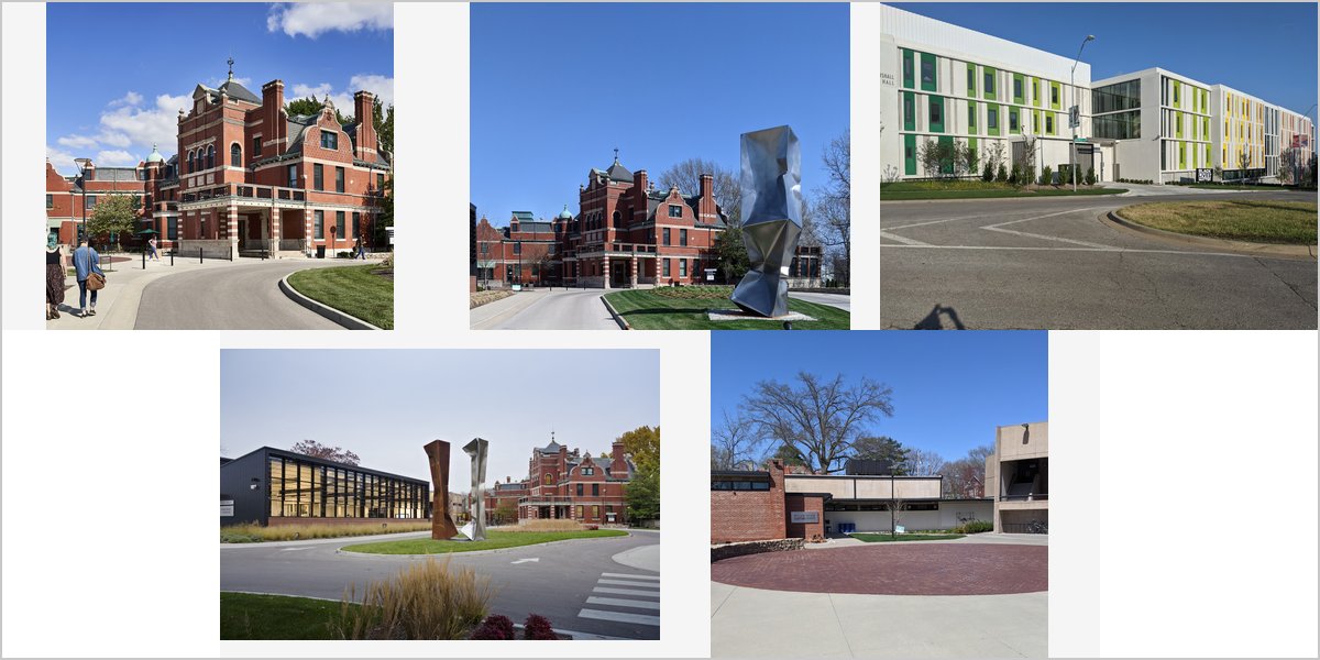 The Kansas City Art Institute Wedding Venue Collage