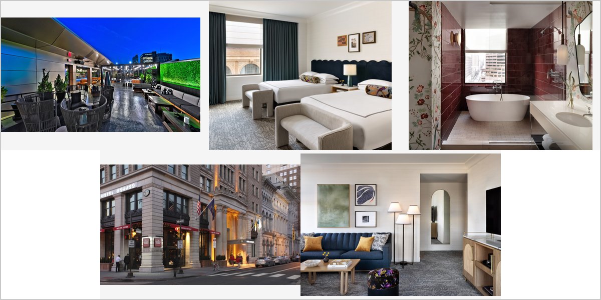The Kimpton Monaco Wedding Venue Collage