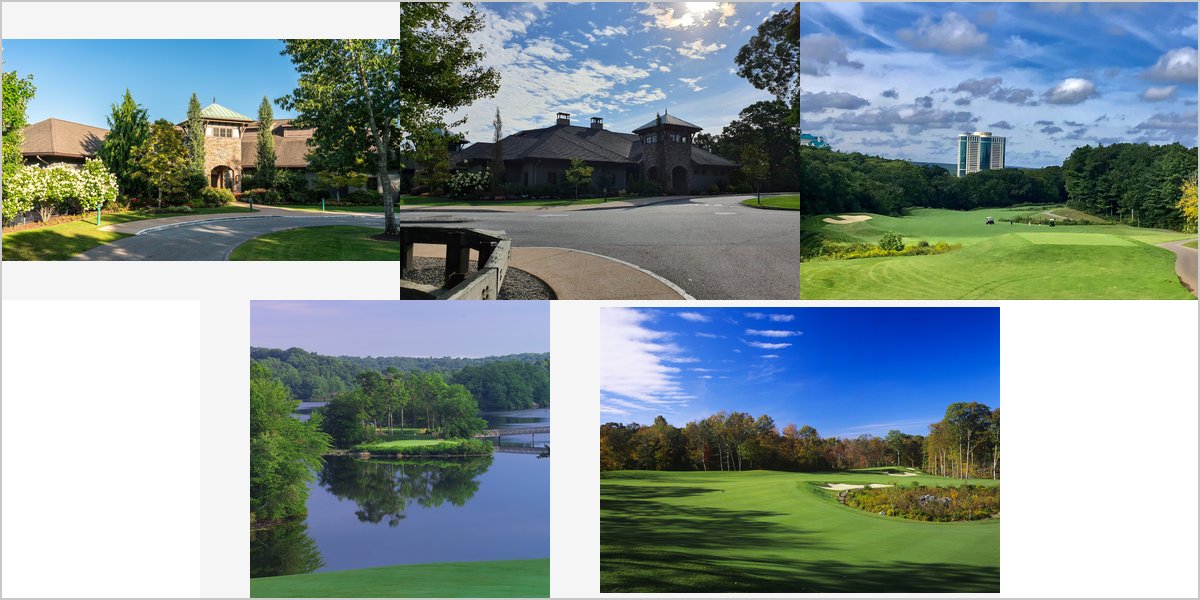 The Lake of Isles Wedding Venue Collage