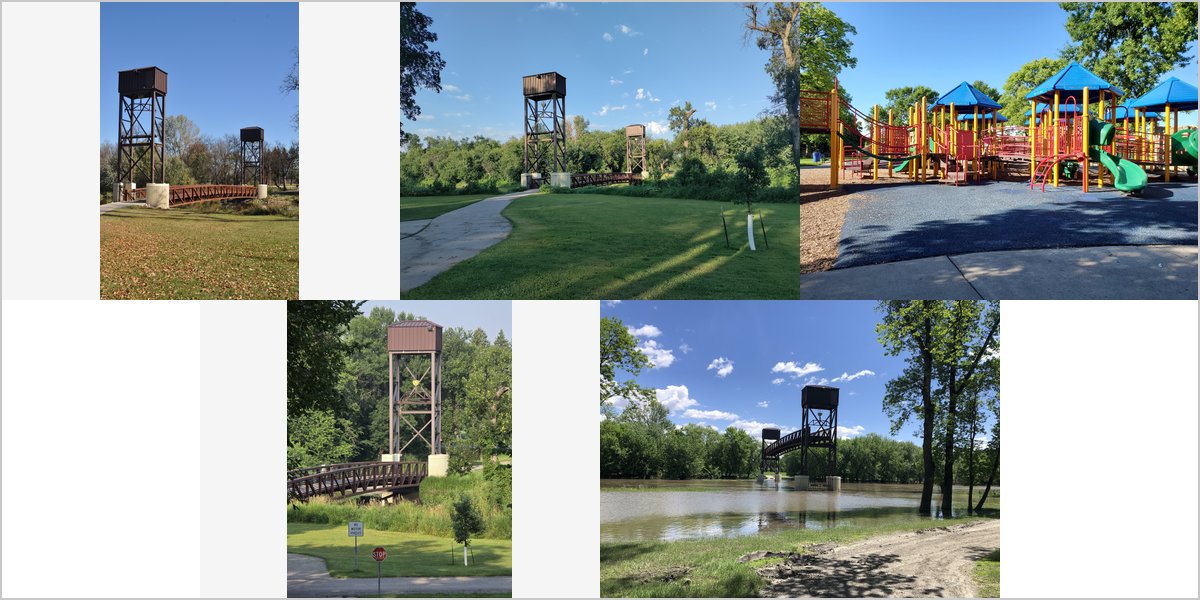 The Lindenwood Park Wedding Venue Collage