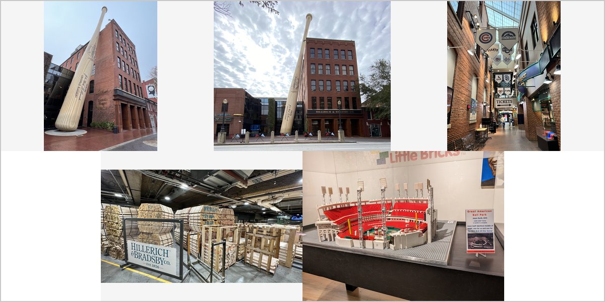 The Louisville Slugger Museum Wedding Venue Collage