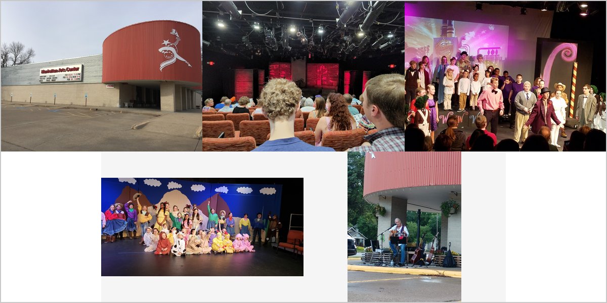 The Manhattan Arts Center Wedding Venue Collage