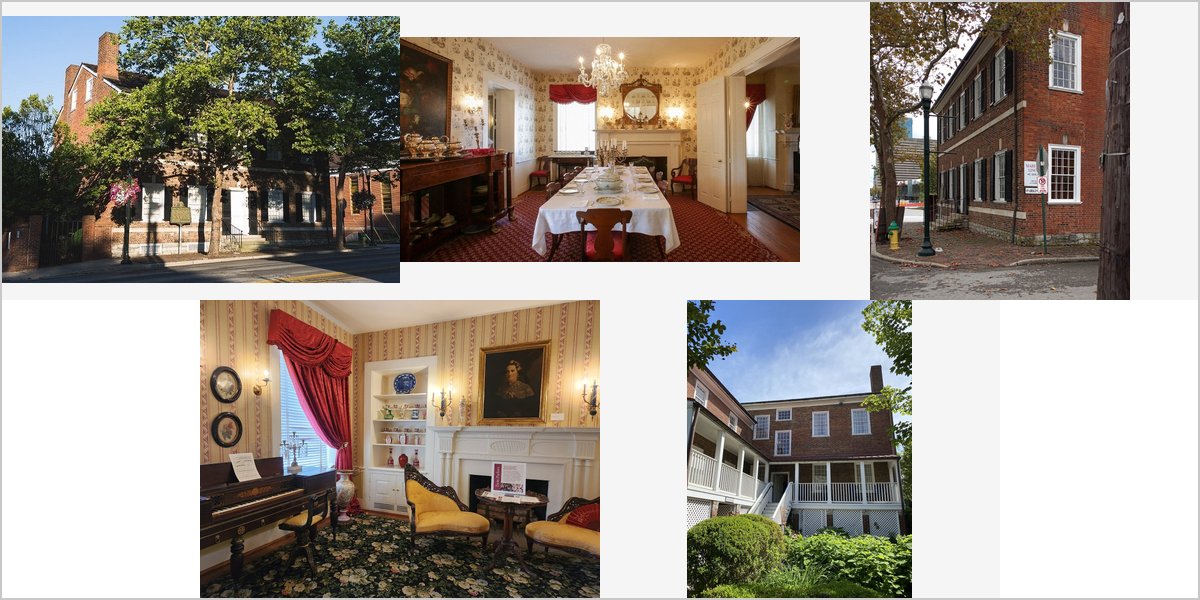 The Mary Todd Lincoln House Wedding Venue Collage