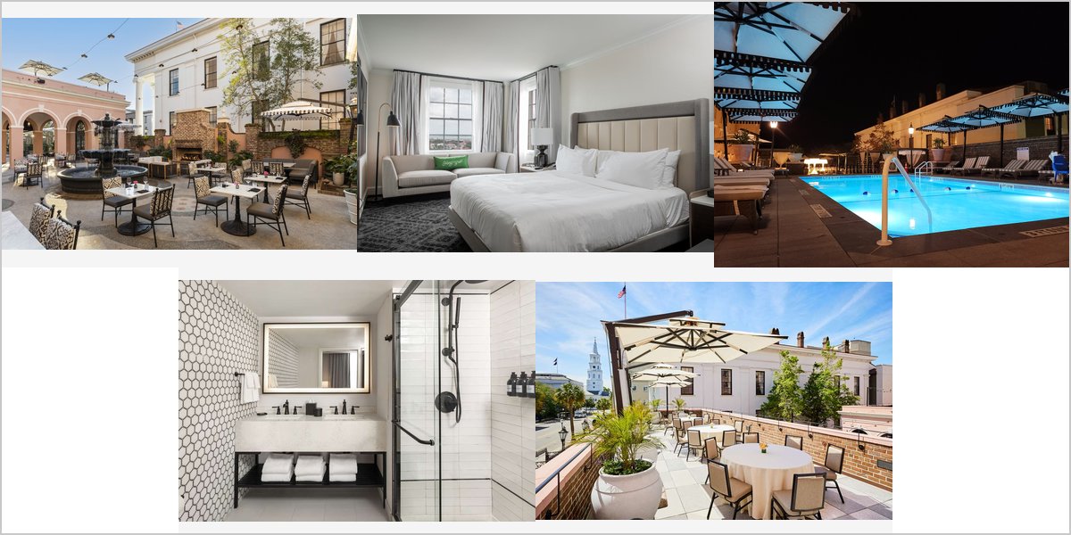 The Mills House Wedding Venue Collage