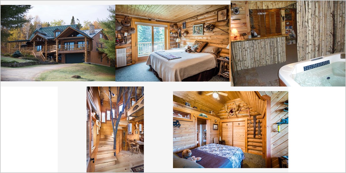 The Moose Meadow Lodge Wedding Venue Collage