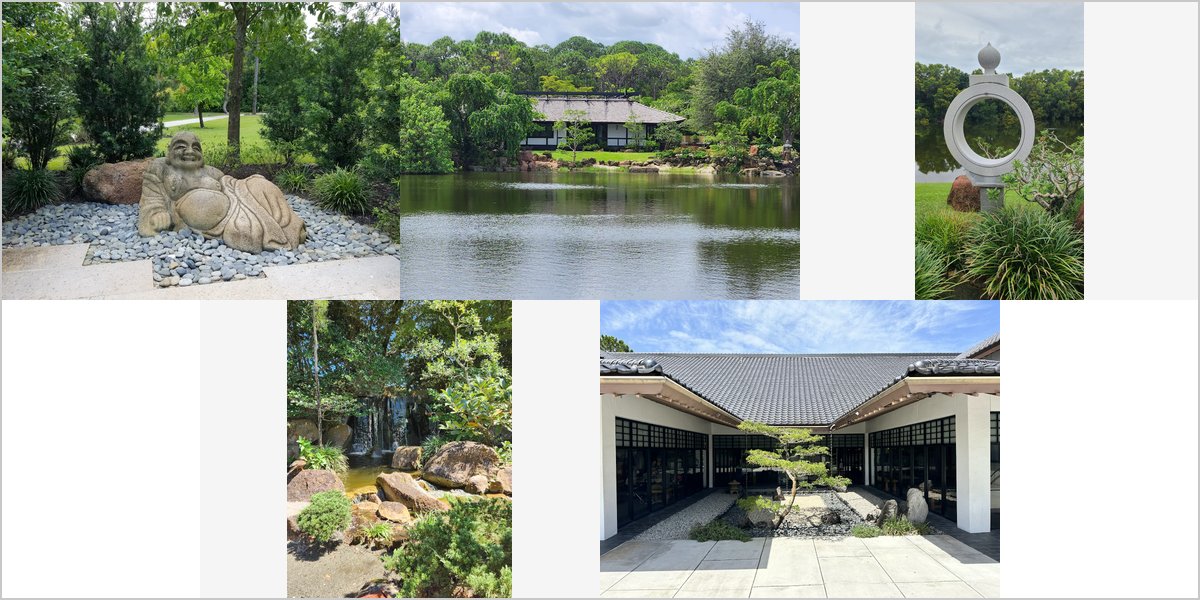 The Morikami Museum Wedding Venue Collage
