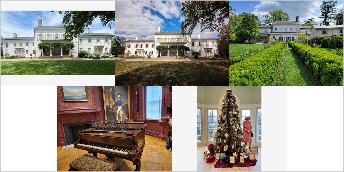 The Morven Museum Wedding Venue Collage