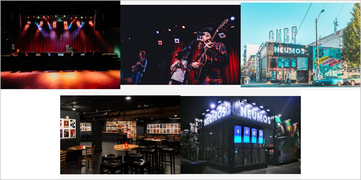 The Neumos Wedding Venue Collage