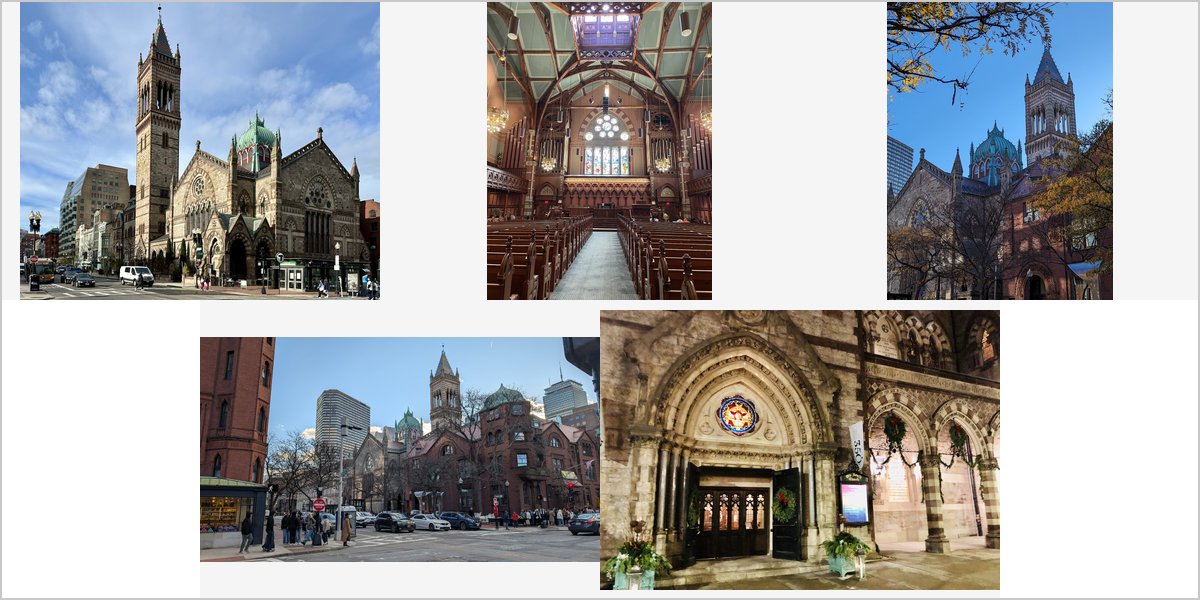 The Old South Church Wedding Venue Collage