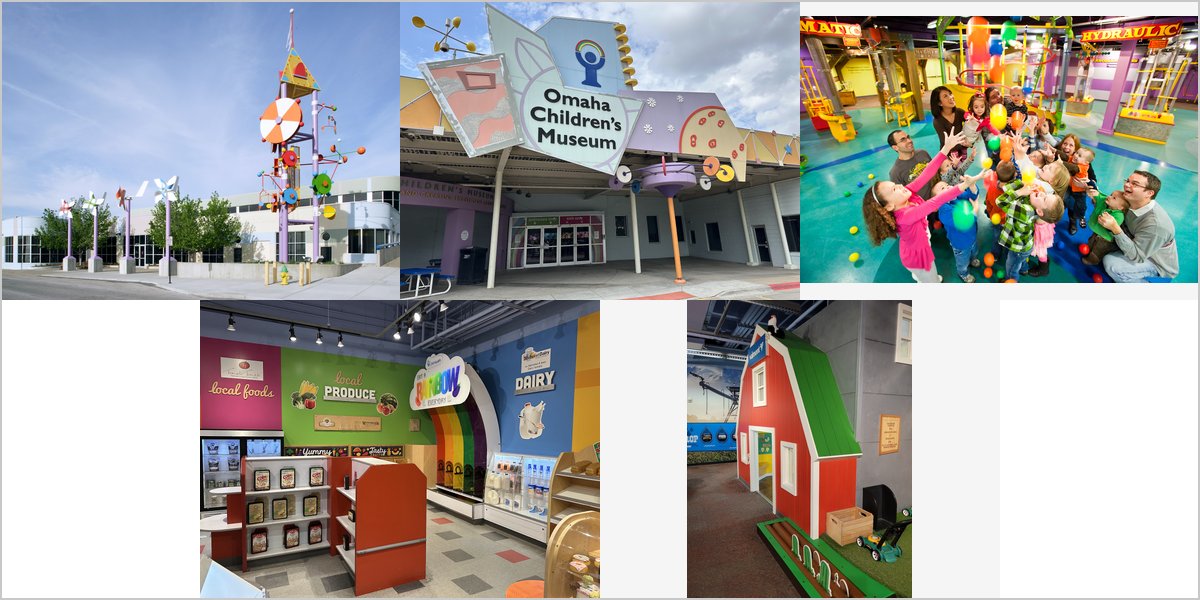 The Omaha Children's Museum Wedding Venue Collage