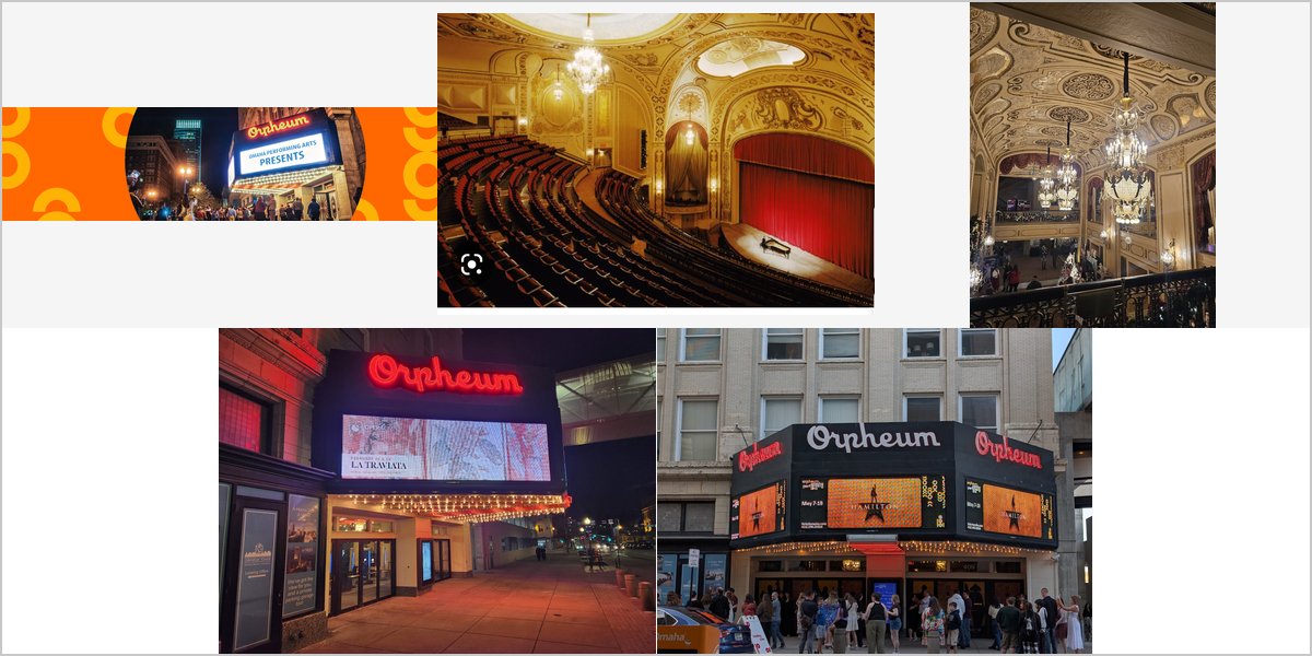 The Orpheum Theater Wedding Venue Collage