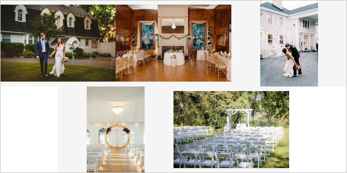 The Overhills Mansion Wedding Venue Collage