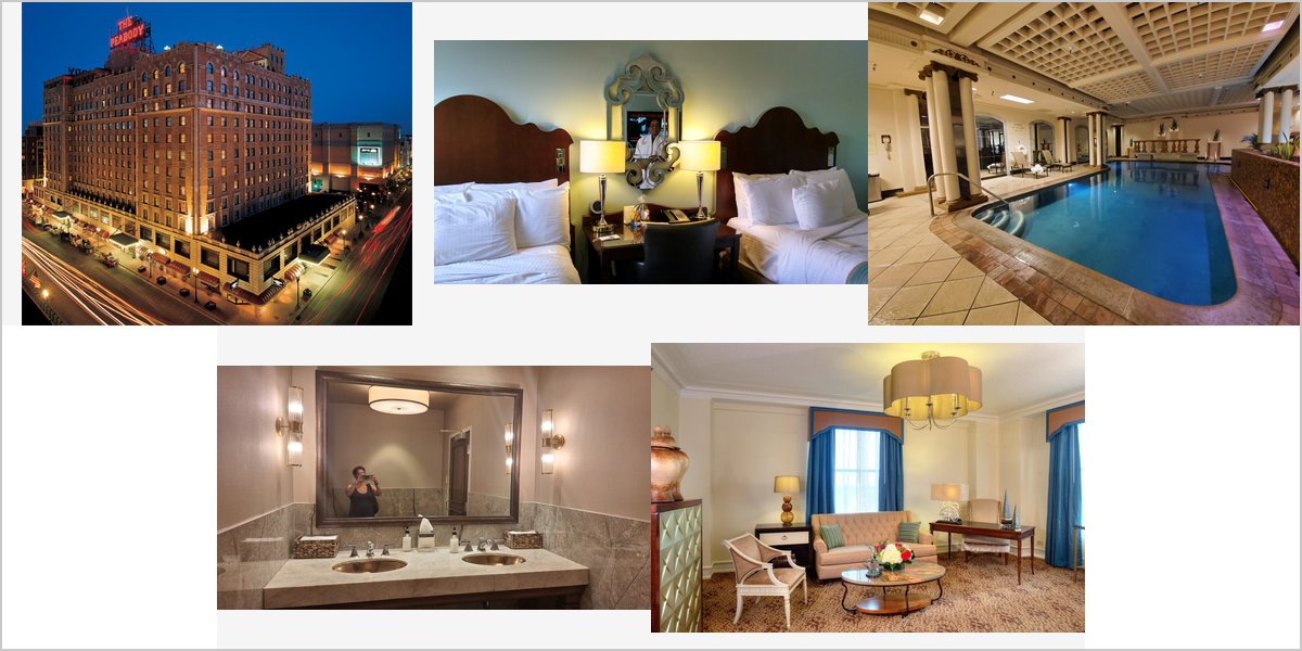 The Peabody Memphis Wedding Venue Collage