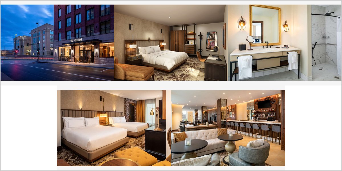 The Peregrine Hotel Wedding Venue Collage