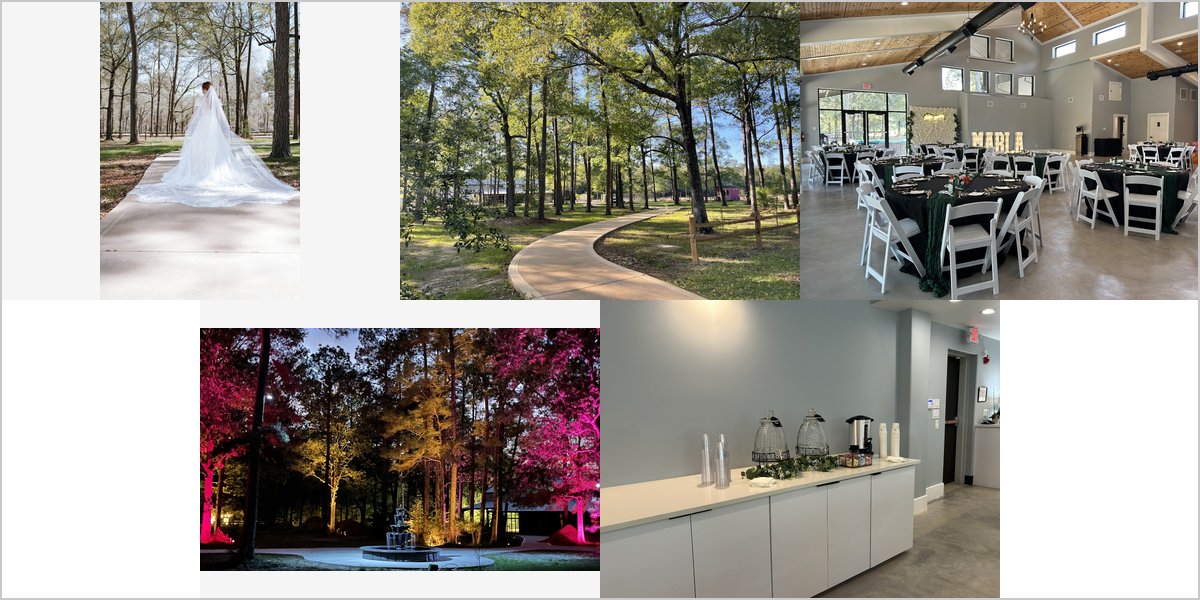 The Pines at Porter Wedding Venue Collage