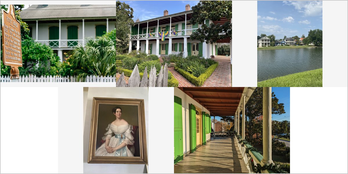 The Pitot House Wedding Venue Collage