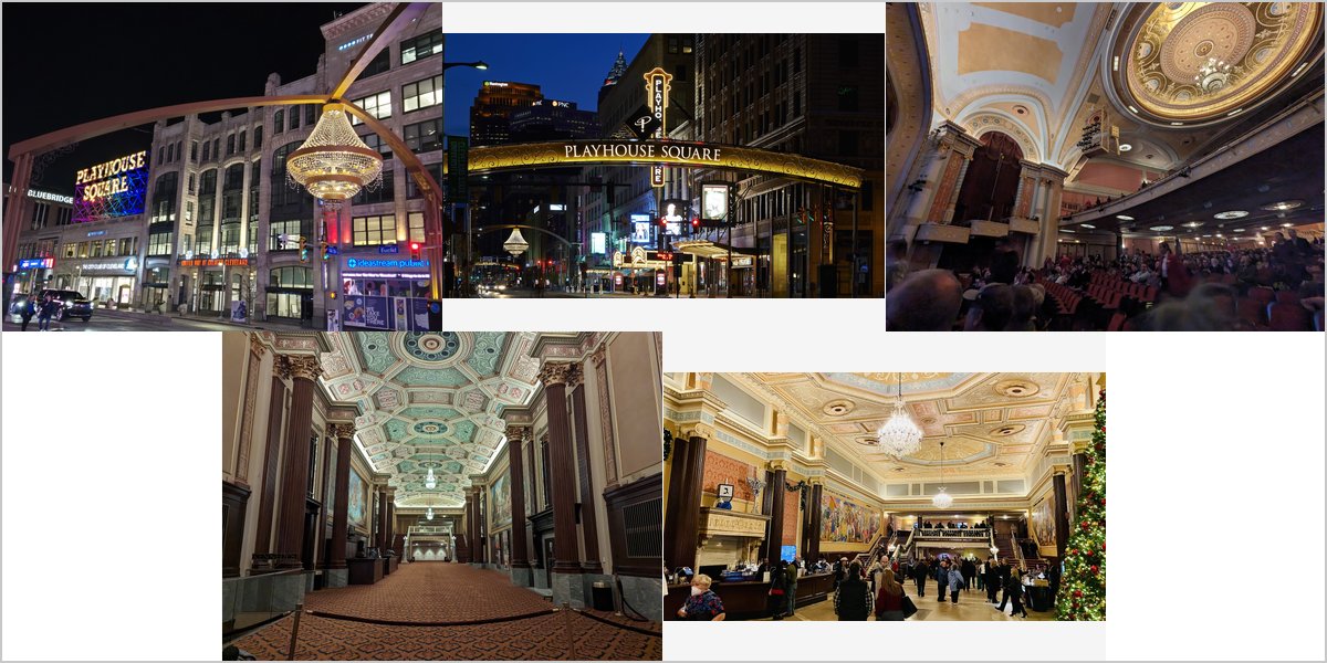 The Playhouse Square Wedding Venue Collage
